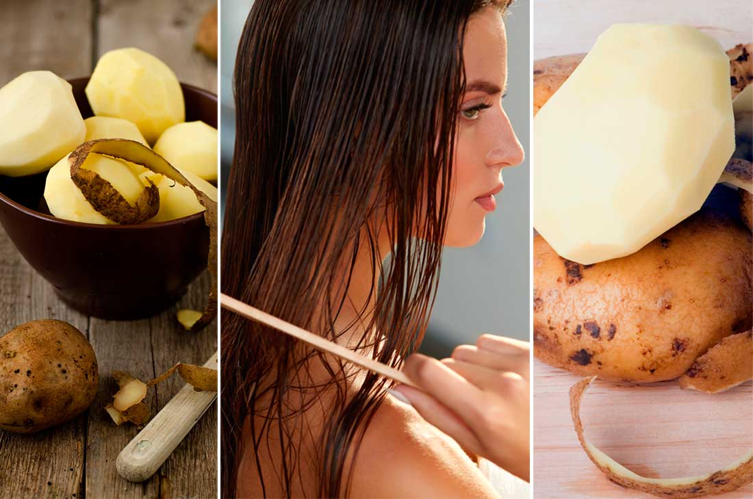 Découvrez le pouvoir des épluchures de pommes de terre pour vos cheveux